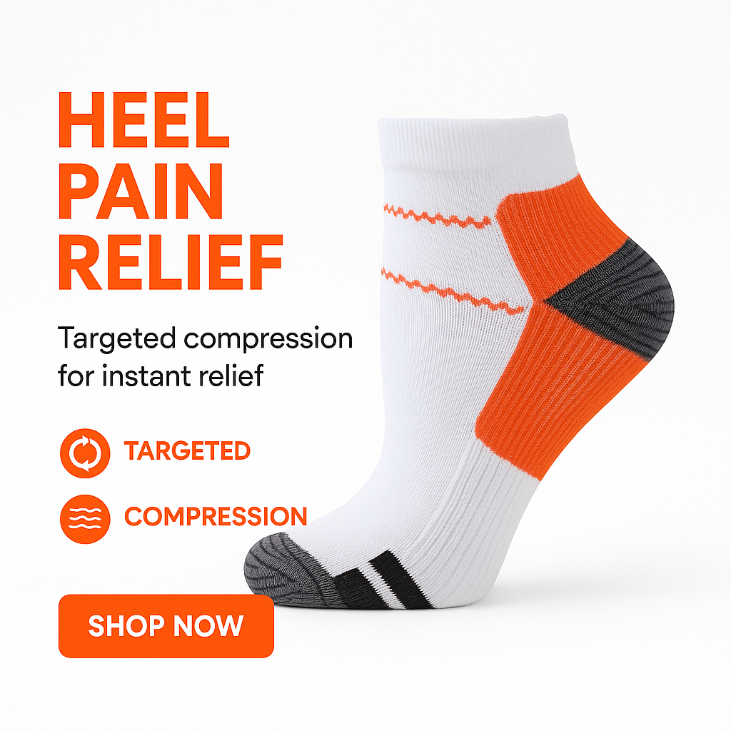 “FlexiHeel™ – The Ultimate Arch Support for Pain-Free Steps”