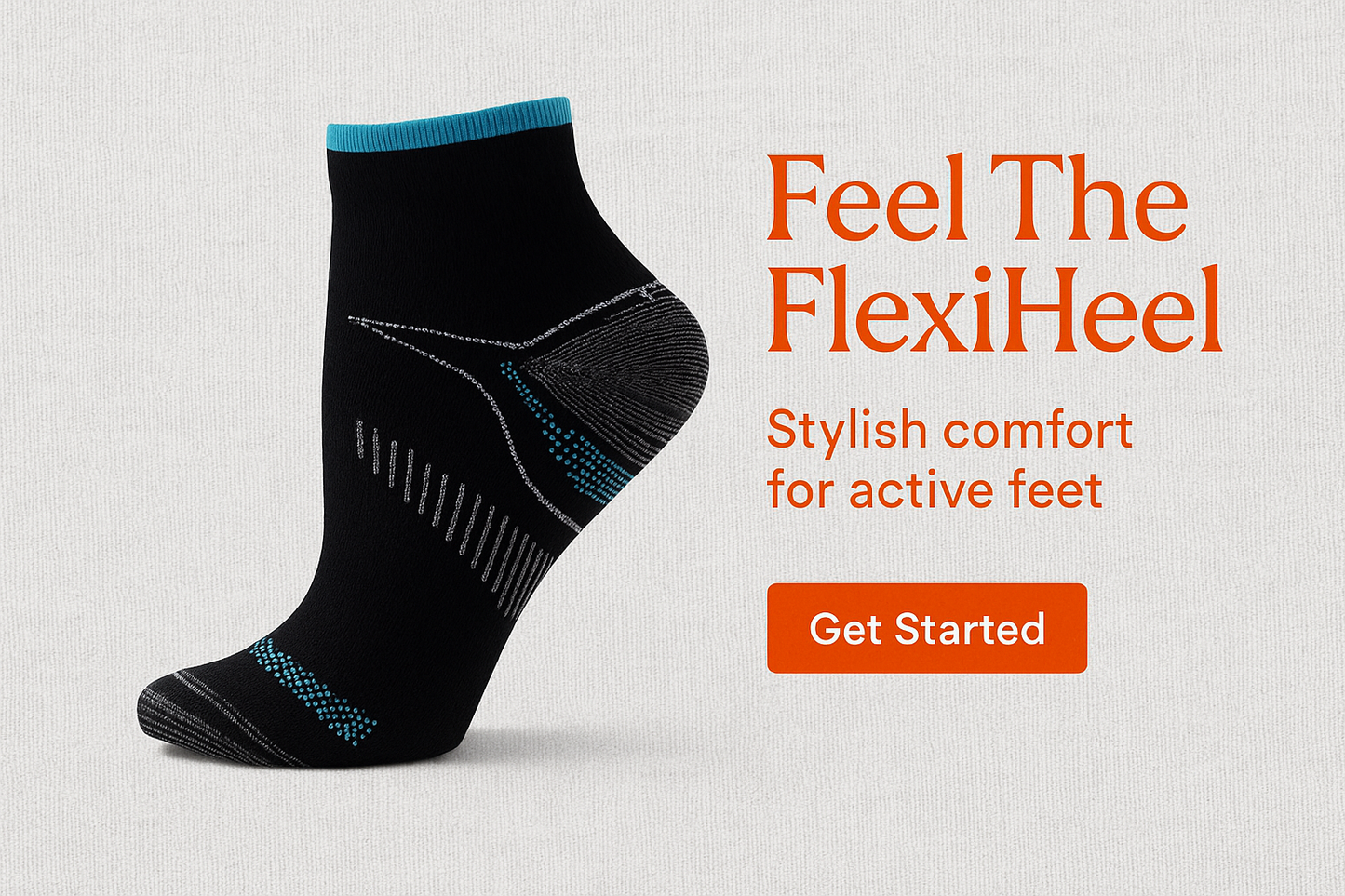 “FlexiHeel™ – The Ultimate Arch Support for Pain-Free Steps”